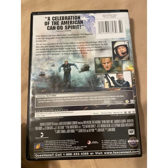 Behind Enemy Lines, Owen Wilson and Gene Hackman - - Picture 3 of 3